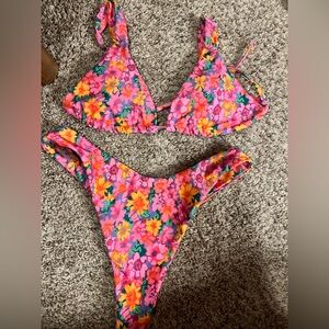 Target Pink Floral Bikini